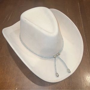 Spirit brand Tan western cowboy hat 💯 poly 4” wide brim cap